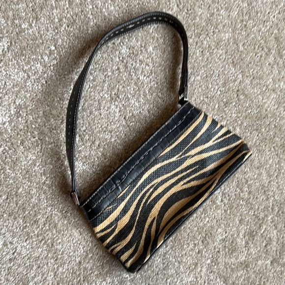 Franco Sarto zebra print purse handbag - Picture 1 of 9
